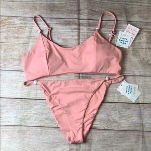 NWT Dippin' Daisy's Pink Bikini Set